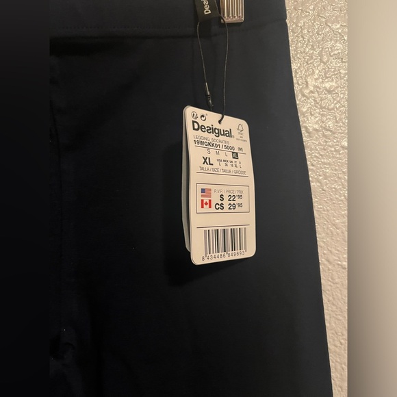 NWT Desigual Girls Leggings - Picture 4 of 4